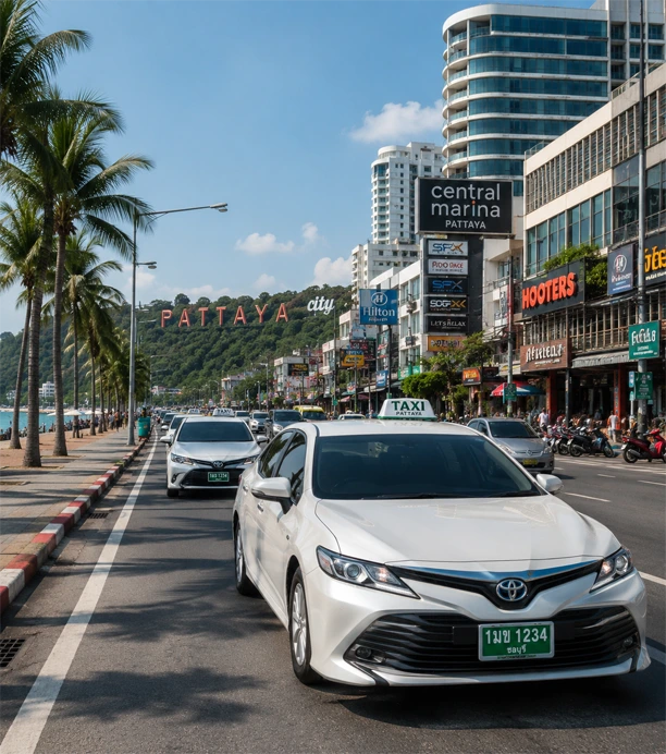 Taxi to Pattaya